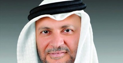 قرقاش: الإمارات في قلب مشروع عربي إقليمي خلال العقود المقبلة