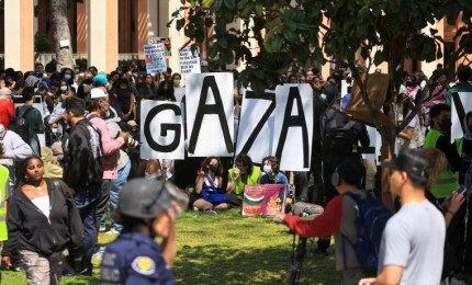 جامعة كاليفورنيا تلغي حفل التخرج بسبب الاحتجاجات المناهضة لإسرائيل